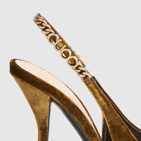 Décolleté slingback Gucci Signoria