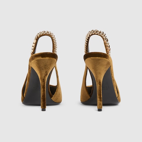 Décolleté slingback Gucci Signoria