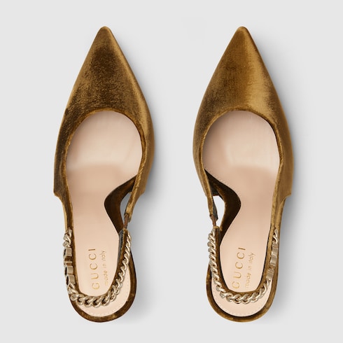 Décolleté slingback Gucci Signoria