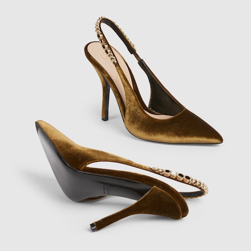 Décolleté slingback Gucci Signoria