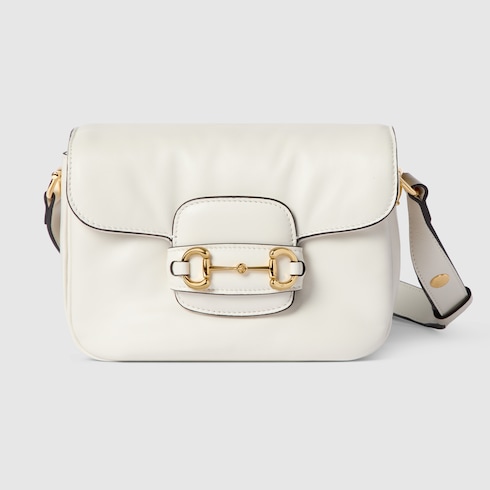 Minibolso de hombro Gucci Horsebit 1955 Aura