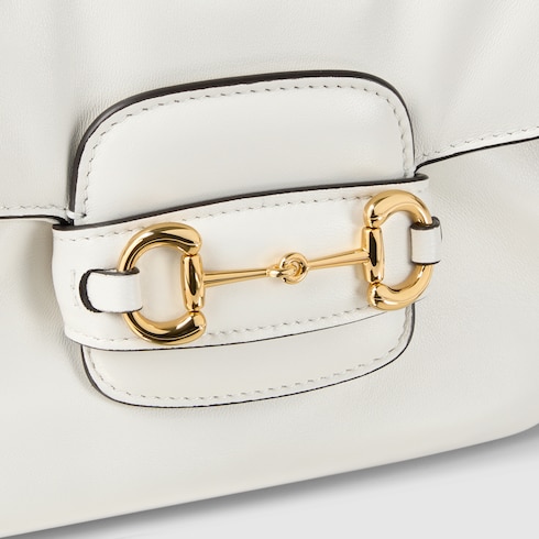 Minibolso de hombro Gucci Horsebit 1955 Aura