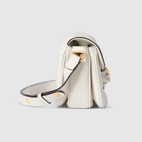 Minibolso de hombro Gucci Horsebit 1955 Aura