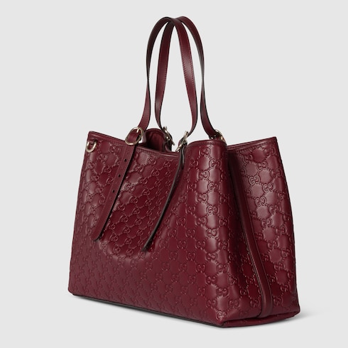 GG Emblem large tote bag