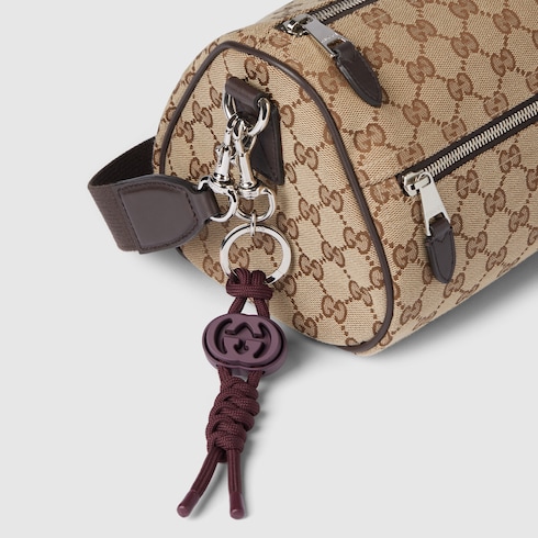 Keychain with Interlocking G Detail 3