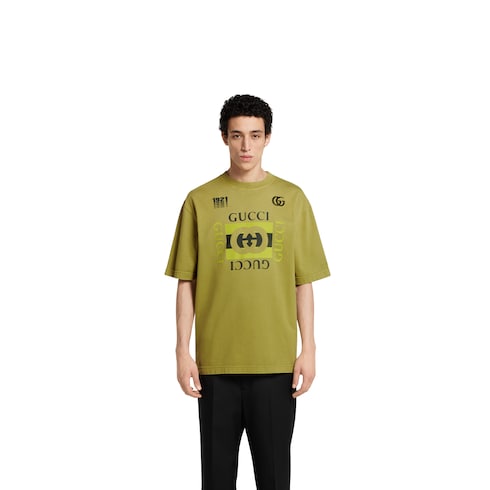 T-shirt en jersey de coton imprimé