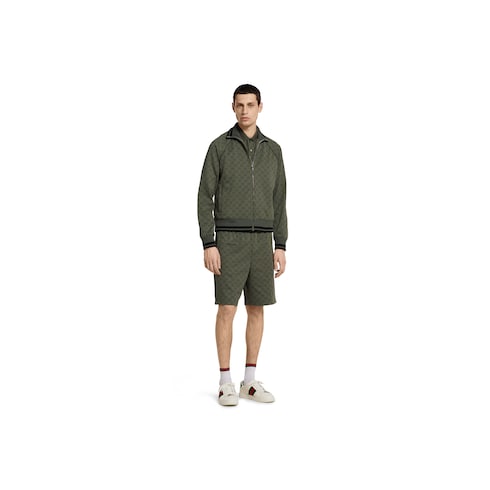 GG jersey jacquard polo shirt
