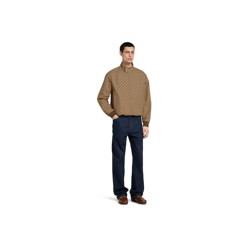 Blouson aviateur en toile GG