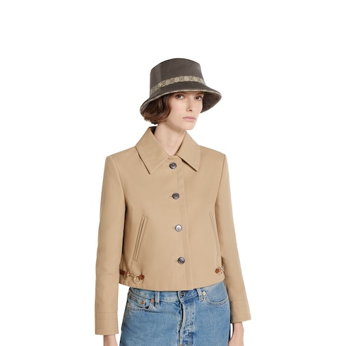 Cotton fedora with Double G