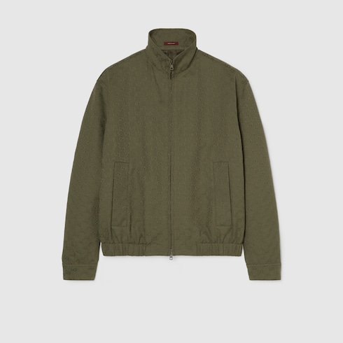 GG canvas bomber jacket