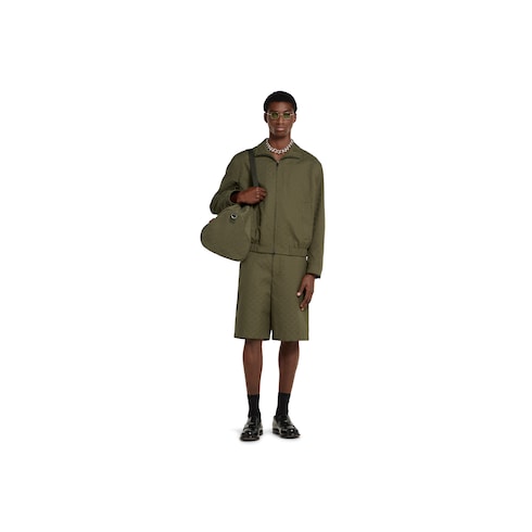 GG canvas bomber jacket