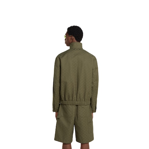 GG canvas bomber jacket