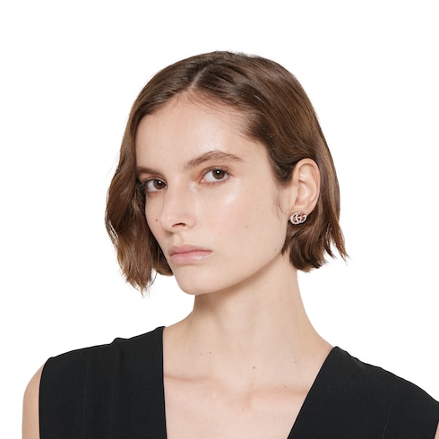 GG Marmont crystal earrings