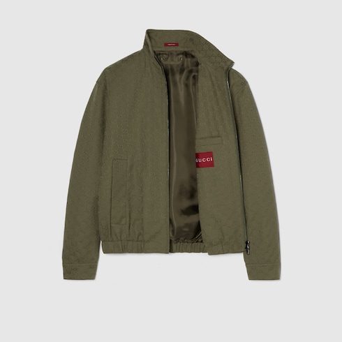 Chaqueta bomber de lona GG