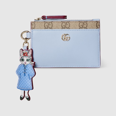 Yuko Higuchi bi-color key pouch