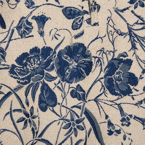 Robe en jacquard de coton bouclé Flora