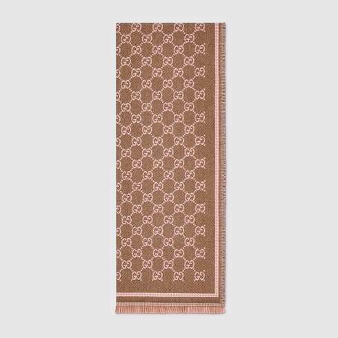 GG wool scarf