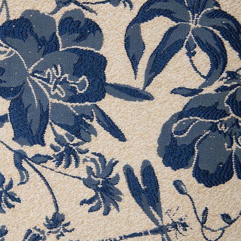Robe en jacquard de coton bouclé Flora