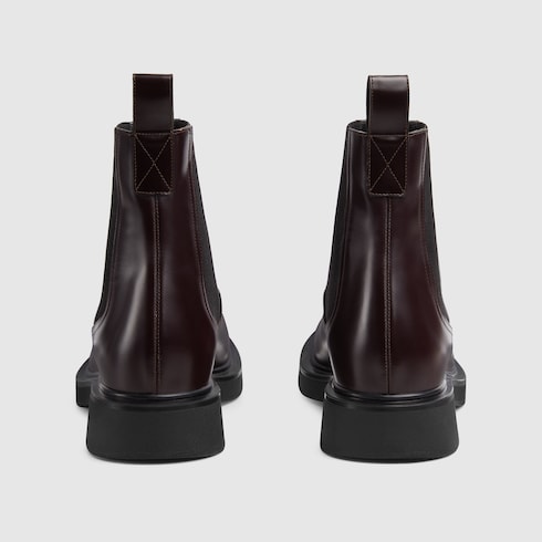 Men's ankle boot with GG detail