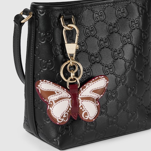 GG Emblem nano bucket bag