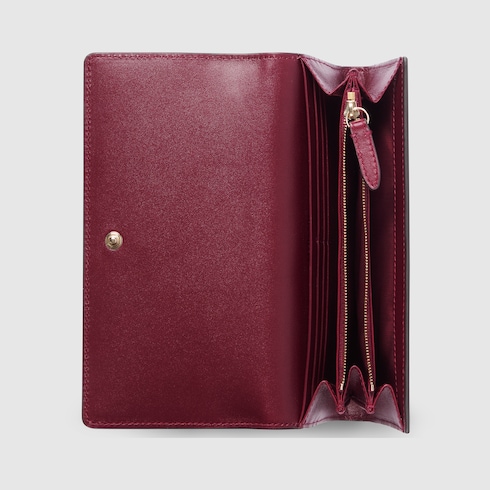 GG Emblem continental wallet