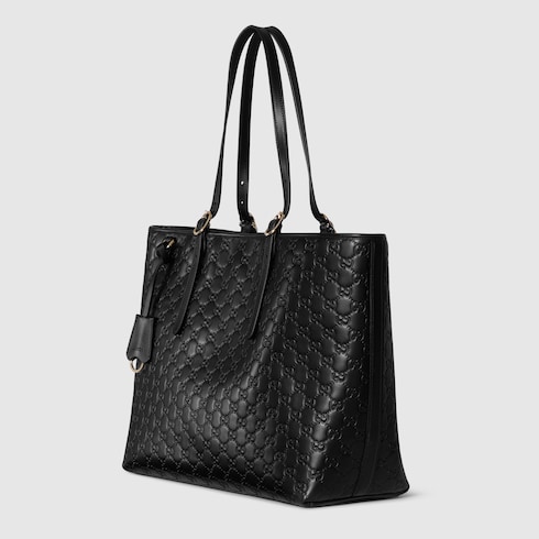 GG Emblem large tote bag