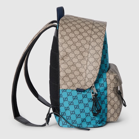 Gucci Match系列中号GG背包