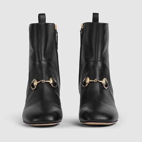 GUCCI ホースビット ウィメンズアンクルブーツ ホースビット ウィメンズ アンクルブーツブラウン スエード