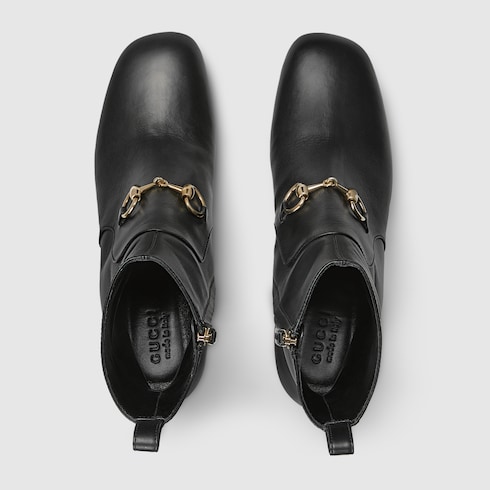 Women's ankle boot with Horsebit