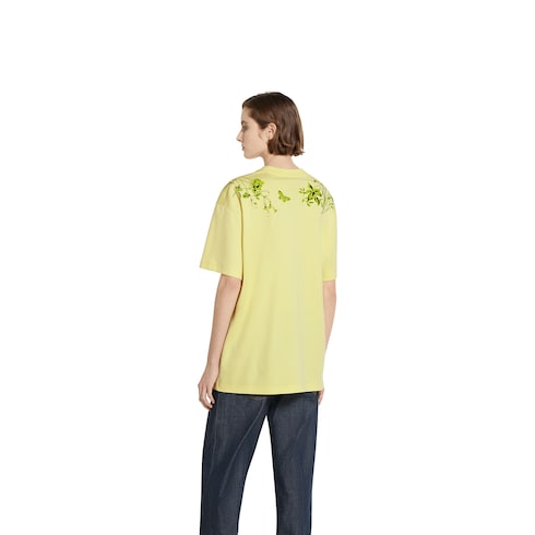 Soft cotton jersey T-shirt with print