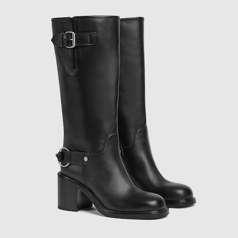 Bottes à talon moyen pour femme