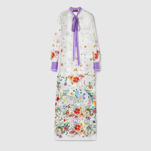 Kleid aus Baumwolle mit Print