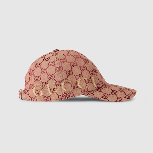 GG canvas baseball hat