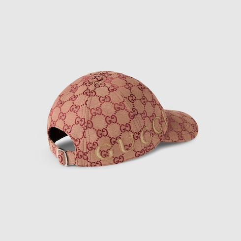 GG canvas baseball hat
