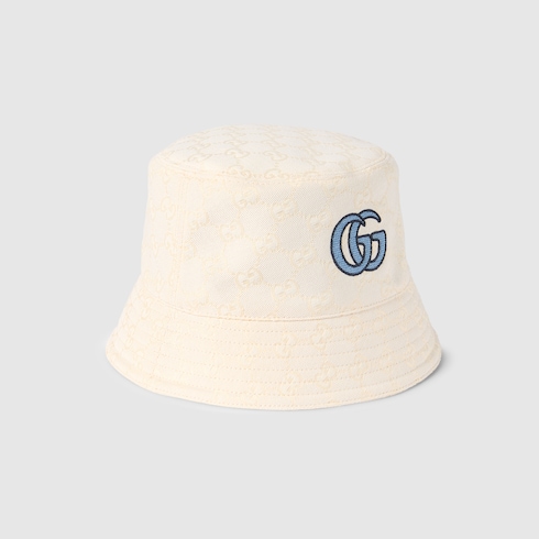 GG cotton canvas bucket hat