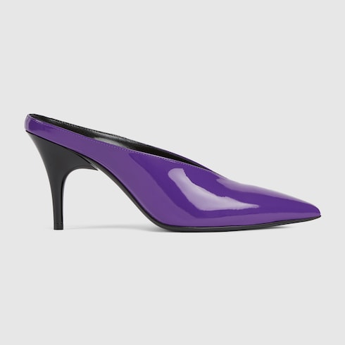 Women's heeled mule