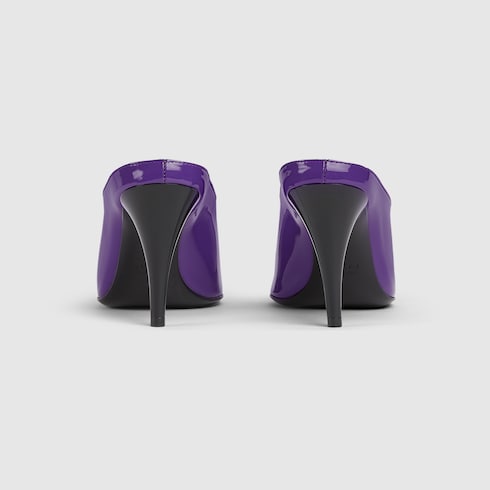 Women's heeled mule
