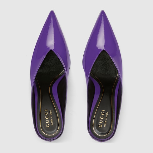Women's heeled mule