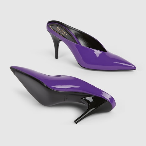 Women's heeled mule