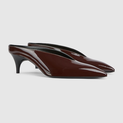 Women's heeled mule