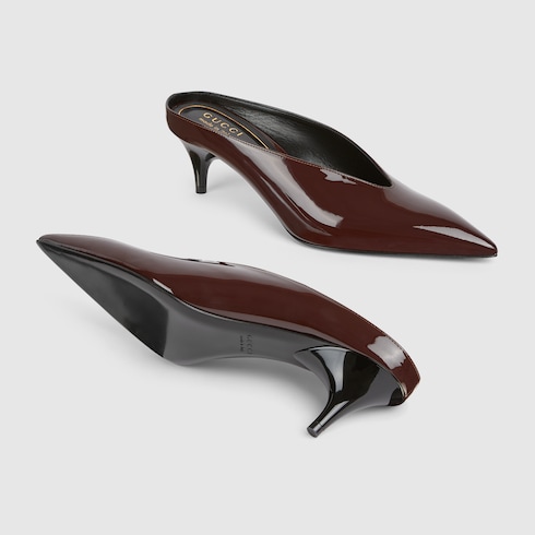 Gucci 97 系列女士高跟穆勒鞋