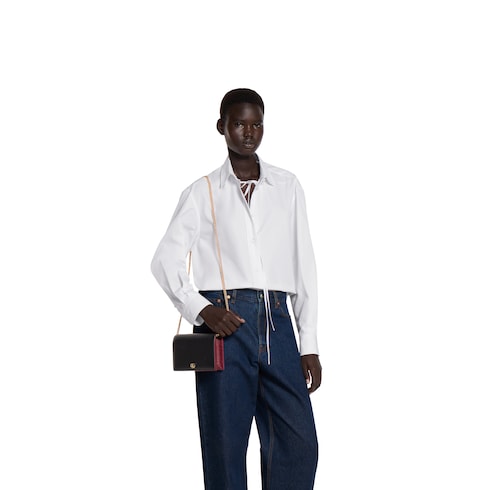 GG Marmont wallet on chain
