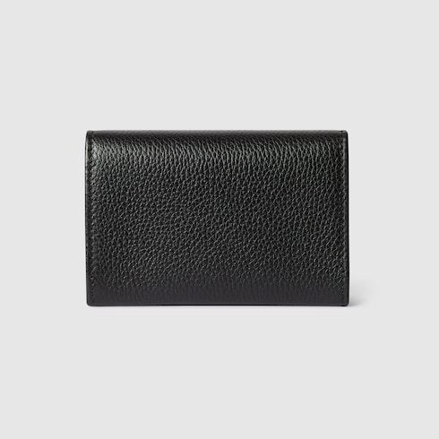 Bi-color GG Marmont card case