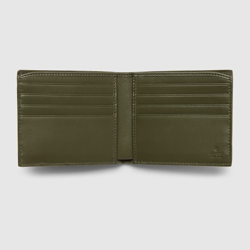 Cartera con dos pliegues y monograma GG