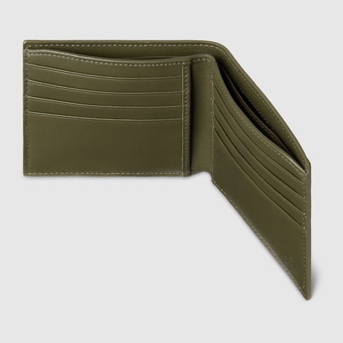 Cartera con dos pliegues y monograma GG