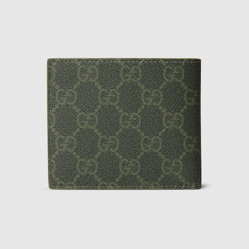 Cartera con dos pliegues y monograma GG