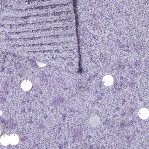 Embroidered sequin polo dress Detail 6