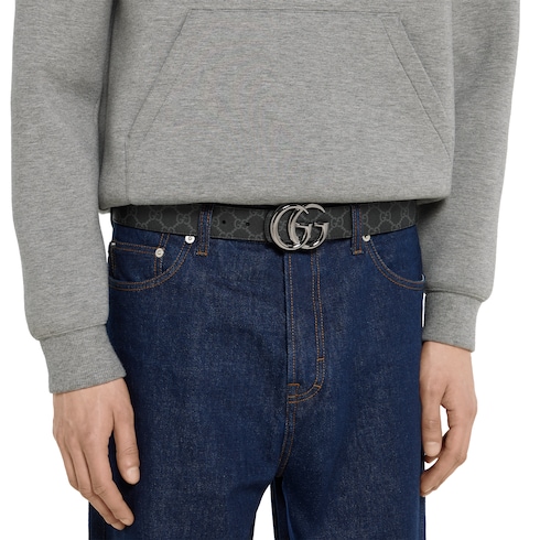 Cintura reversibile GG Marmont