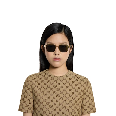 Square frame sunglasses