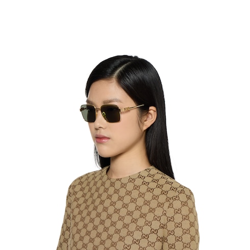 Square frame sunglasses